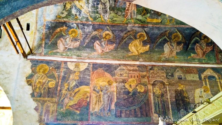 Los frescos de la iglesia de San Clemente y San Pantaleón