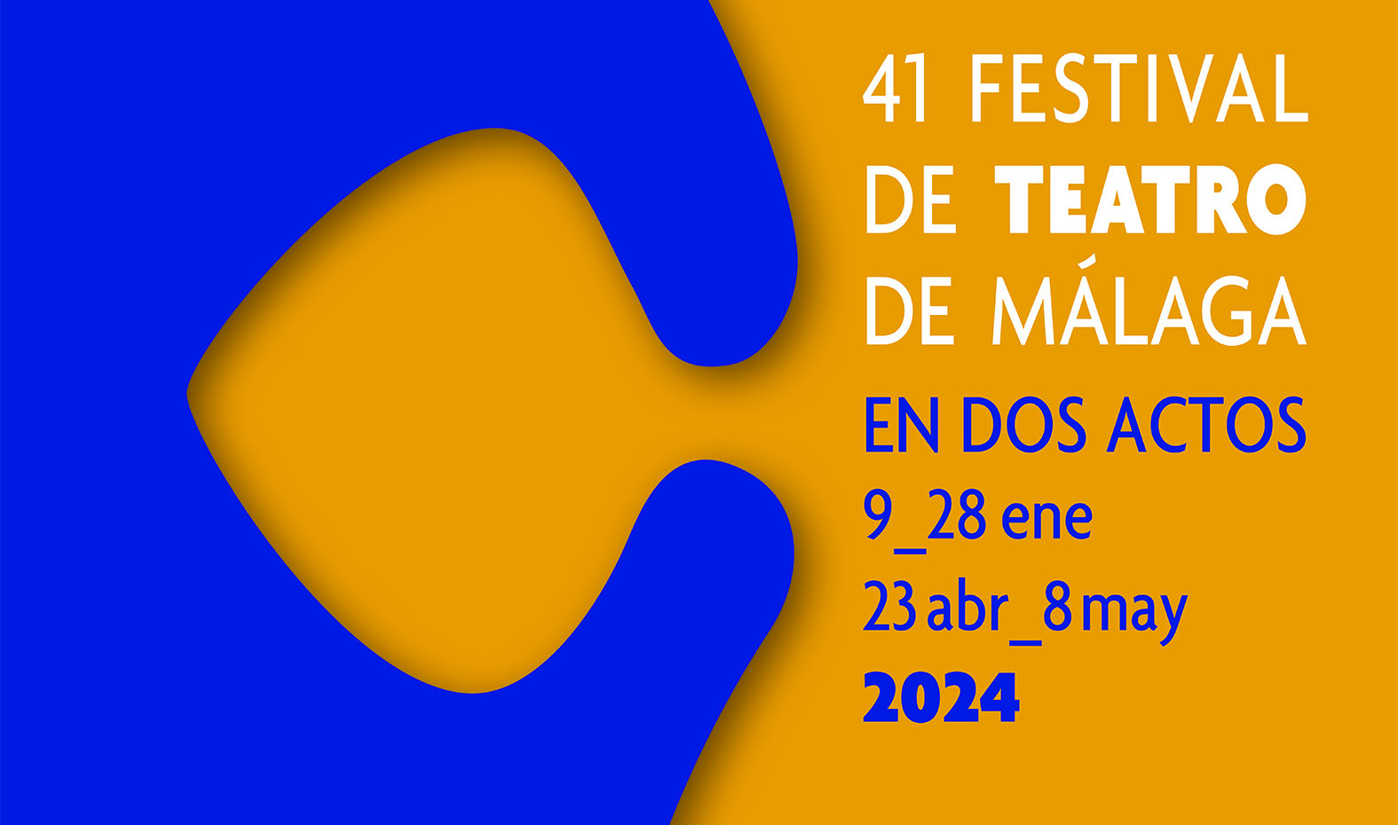 En dos actos se celebrará el 41  Festival de Teatro de Málaga