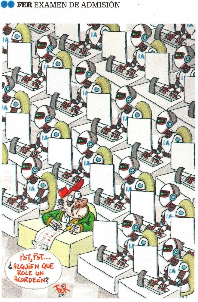 Cartón tomado del diario El Universal